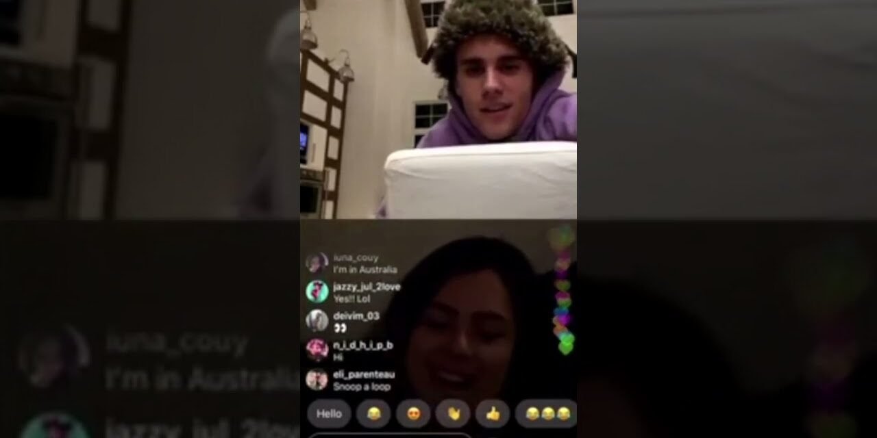When Justin Bieber Went On Live With Selena Gomez’s Lookalike tiktok selsrarez