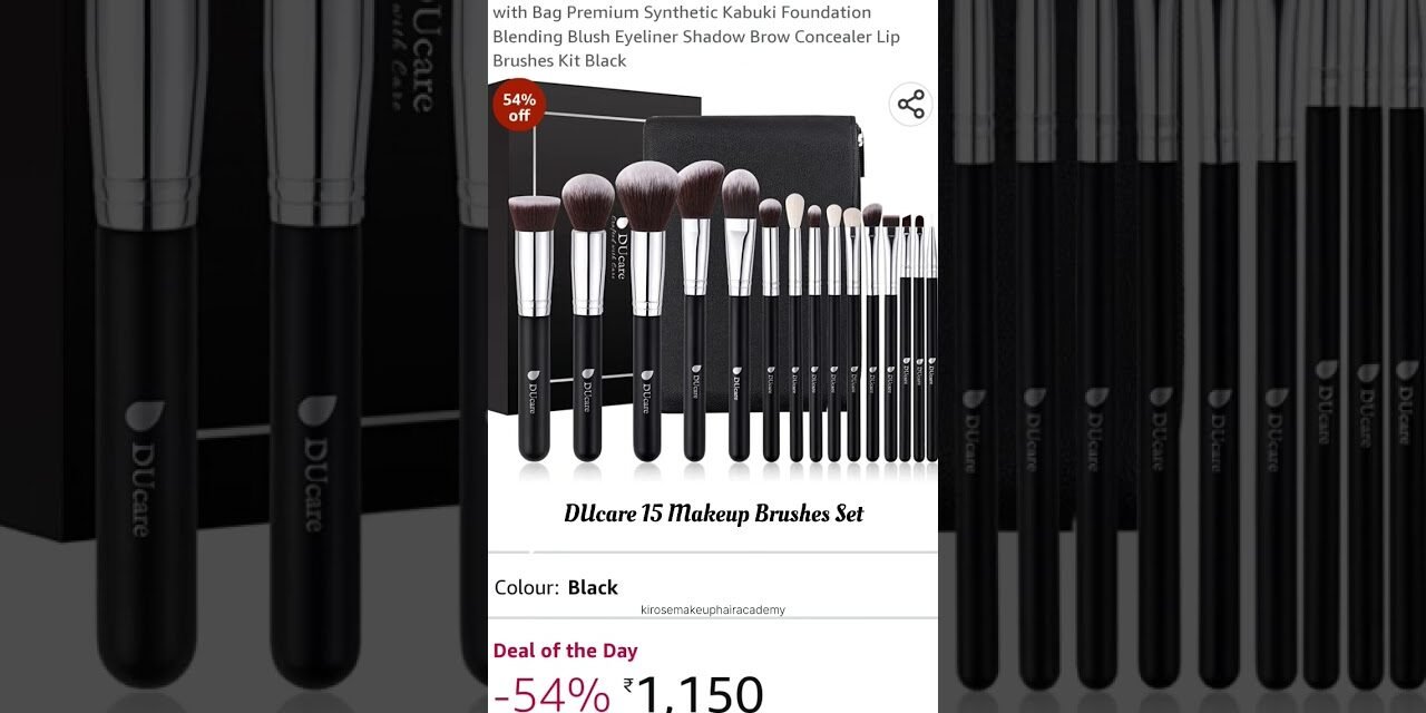 best 5 Budget Friendly Makeup Brushes Set #makeupartist #explore #makeup #trending #important