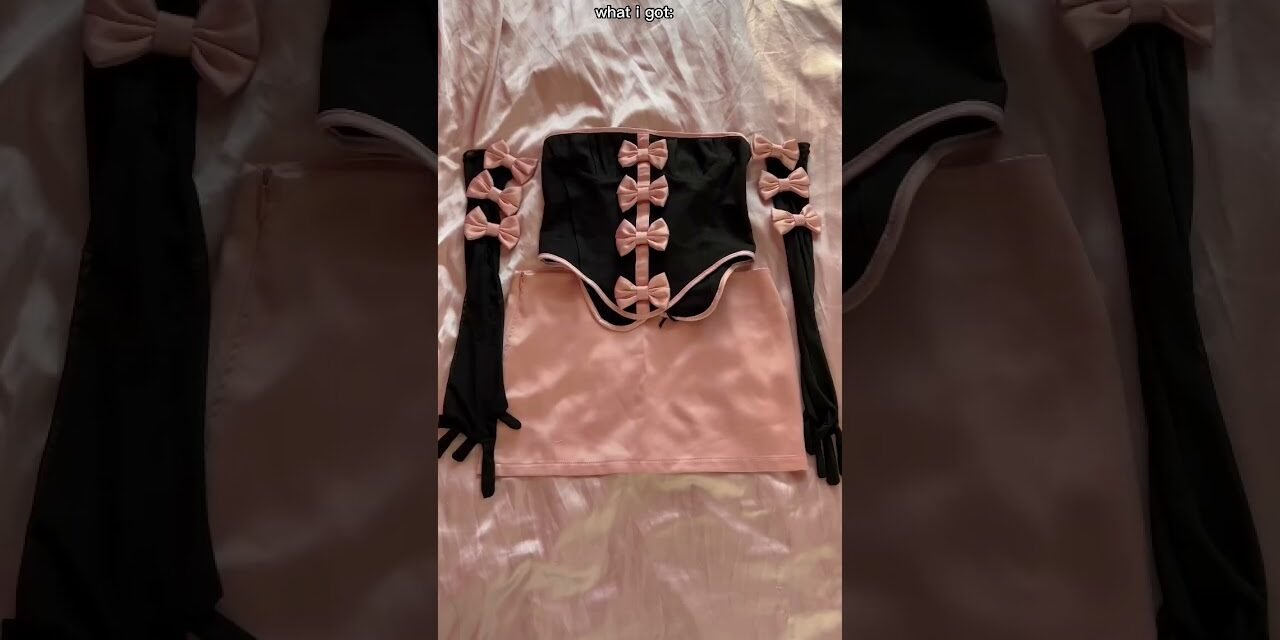 the Olivia Rodrigo dupe outfit came in today!!!