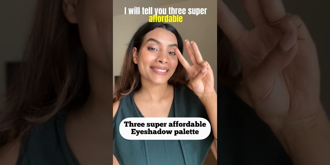 3 budget friendly eyeshadow palette..which one is your favourites? #shortsviral #shorts #ytshorts