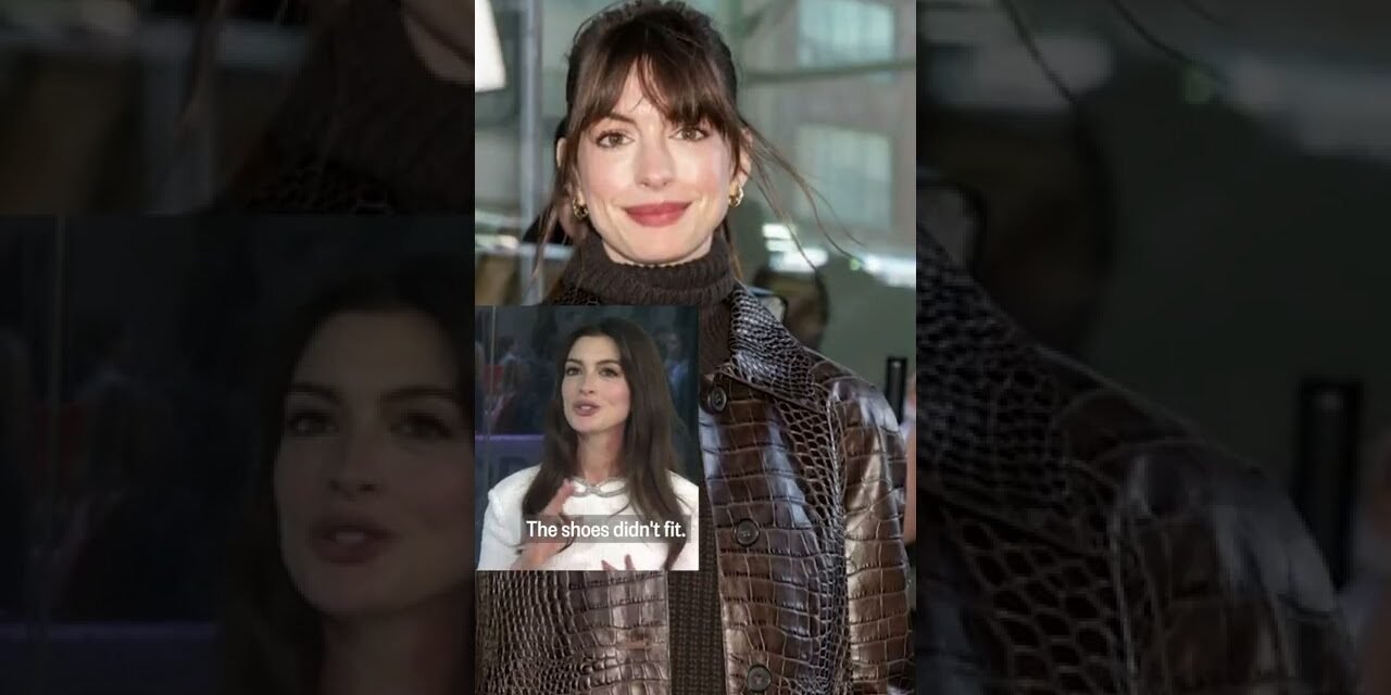#AnneHathaway On Recreating 'Devil Wears Prada' Look At #ParisFashionWeek
