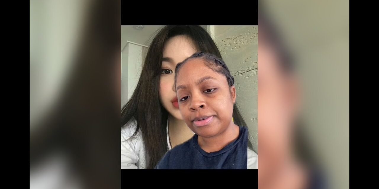 BLACK GIRL TRIES KOREAN MAKEUP