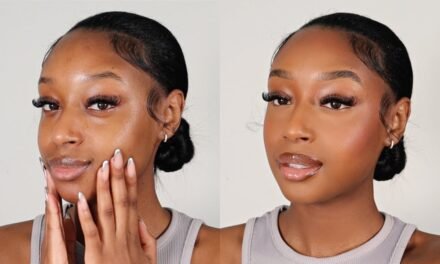 CLEAN GIRL MAKEUP TUTORIAL FOR BROWN GIRLS | SIMPLE, EVERYDAY MAKEUP