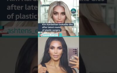 Kim Kardashian lookalike dies after latest round of plastic surgery #itvnews #kimkardashian