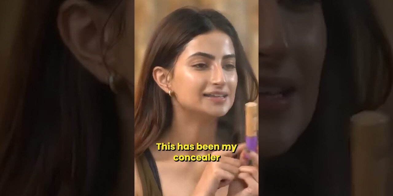 Palak Tiwari has a quick concealer hack for all you girlies! | #shorts #makeup #beauty