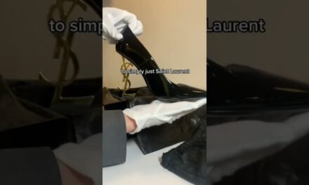 Unboxing SEXIEST heels EVER #luxury #saintlaurent #heels