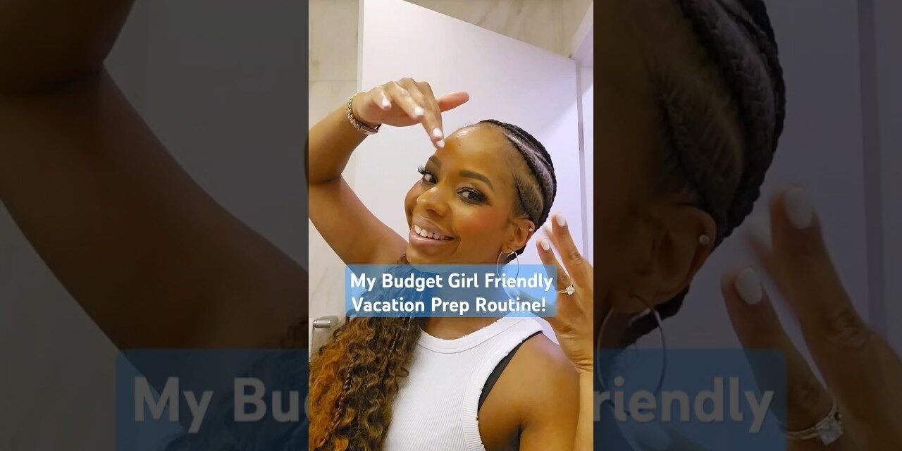 Vacation prep for the budget travel girlies!! #travel #beauty