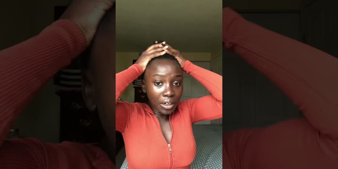 high bun girls 4c hair style #hairstyles #haircare #naturalhairstyles #cassianaturals