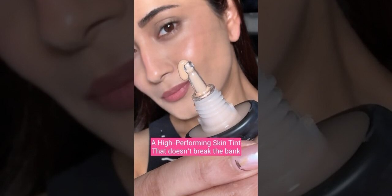 A High Performing Skin Tint; Mid-Budget | Lovechild By Masaba Serum Tint #makeupshorts #shorts