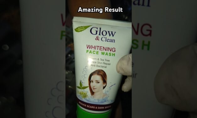 Glow and Clean Whitening Face Wash. #ameenbeautytips  @ameenbeautytips