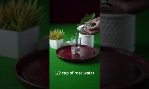 Homemade Face Spray For Glowing Skin [2 Ingredient]