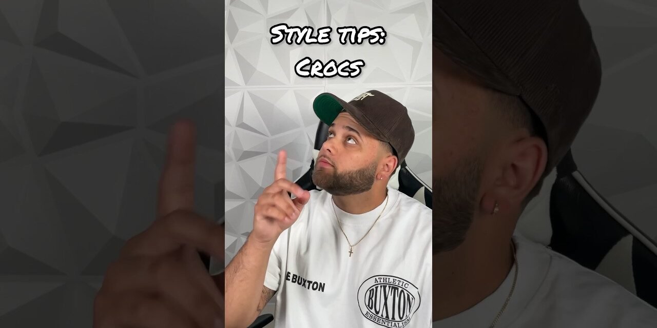 How To Style Crocs / Men’s Style Tips