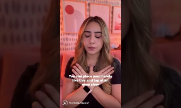 How to stop panic  Tapping for anxiety attacks and panic attacks #panic #panicattack #mentalhealth