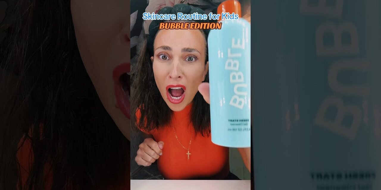 Skincare Routine – Bubble Edition #skincare #twins #garzacrew
