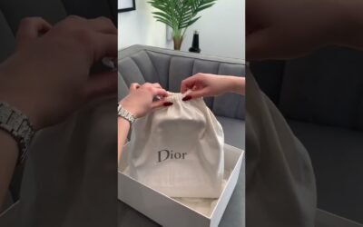 Unboxing a RARE Dior bag #luxury #fashion #bags #dior #tweed