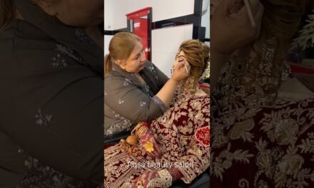 Bride by aqsa beauty salon #shortsfeed #shorts #short