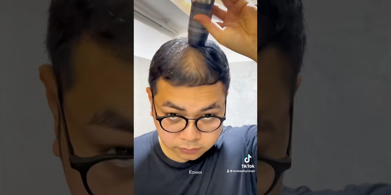 Daily Routine of Toppik Hair Fiber Powder with Applicator! #Toppik #Hair #Haircare