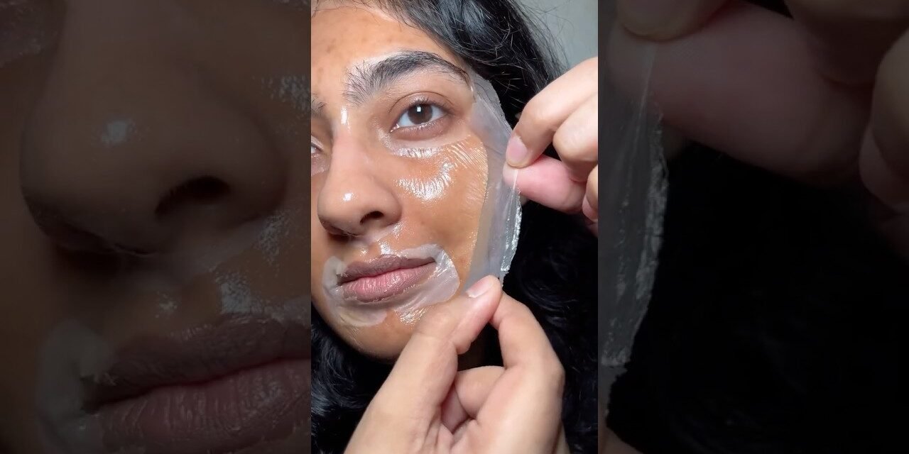 Do budget-friendly Collagen peel off masks work for glass skin? #skincare #facemask #glassskin