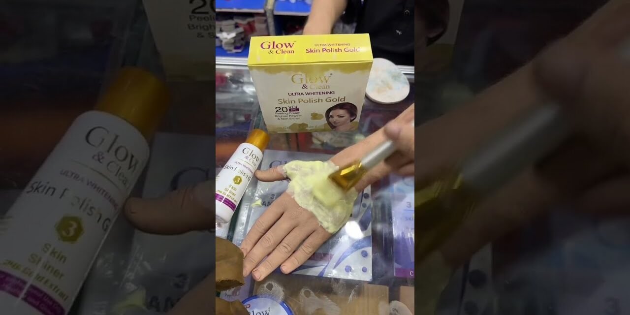 Glow & Clean Ultra Whitening Skin Polish #ameenbeautytips @GlowAndCleanByAmeen