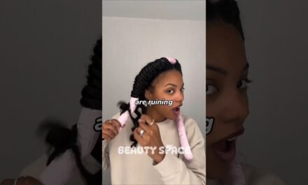 Heatless Curls Are RUINING Your Hair! #beauty #haircare
