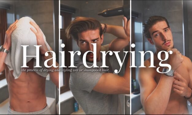 How To Dry Your Hair with ZERO Damage! | Men's Haircare & Styling Guide