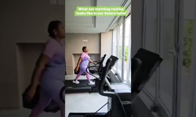 My Self-Care Routine: Morning Workout,PoolsideVibes #youtubeshorts #morning routine#wellness#workout