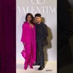 Priyanka Chopra, Nick Jonas Look So Cute At Valentino Fw23 Fashion Show #priyankachopra #nickjonas