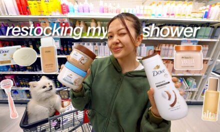 RESTOCKING MY SHOWER + EMPTIES DECLUTTER (self care & hygiene shopping)