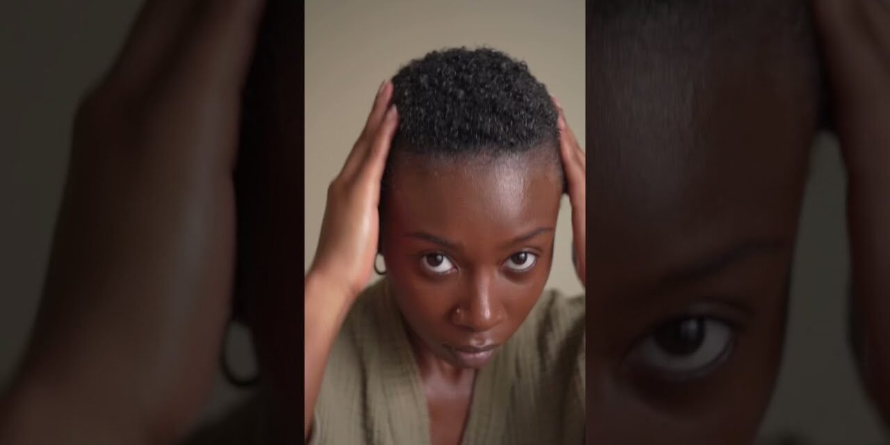 Simple TWA styling routine ft. Briogeo and Pattern Beauty