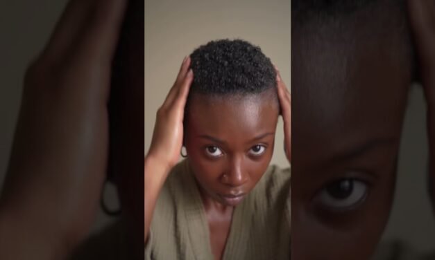 Simple TWA styling routine ft. Briogeo and Pattern Beauty