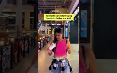 When You Buy a Starbucks Coffee in a Mall | Anisha Dixit Shorts