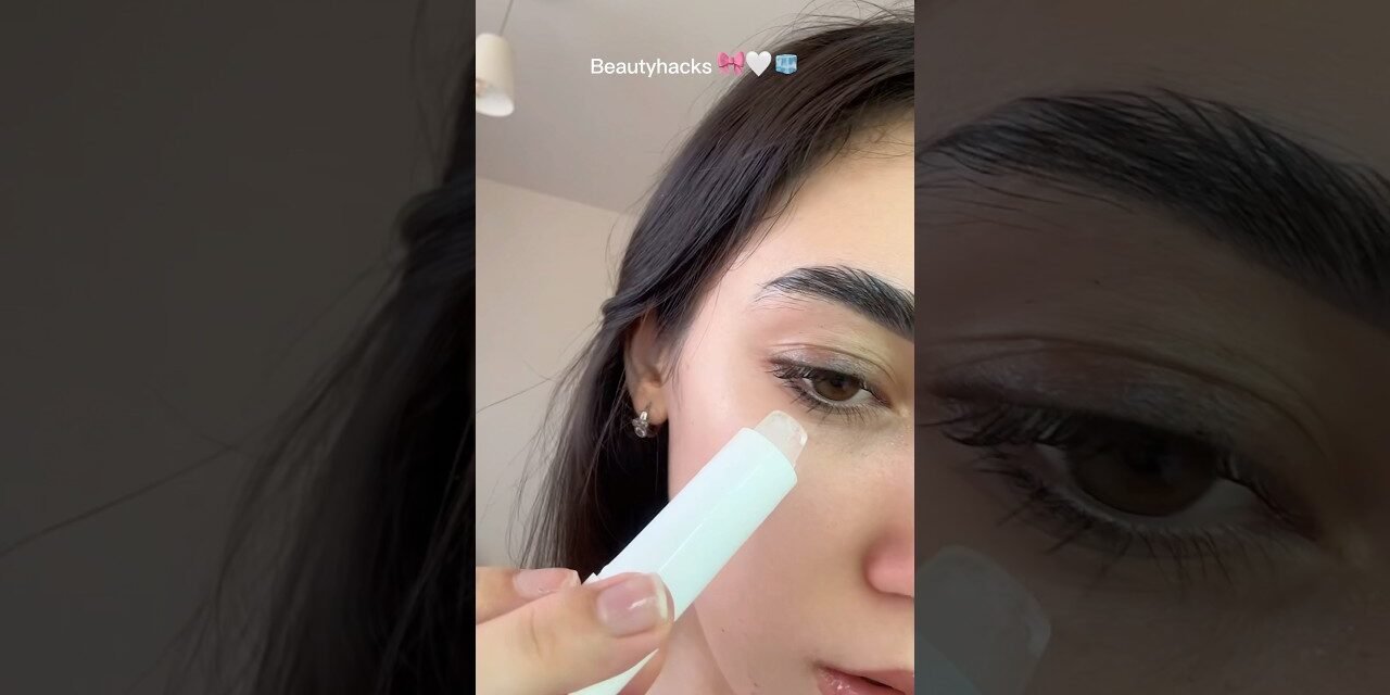 #diy #diyeyemask #ice #beautyhacks #beauty #hacks #lifehacks #skincare #girl #girlhacks #shorts #fyp