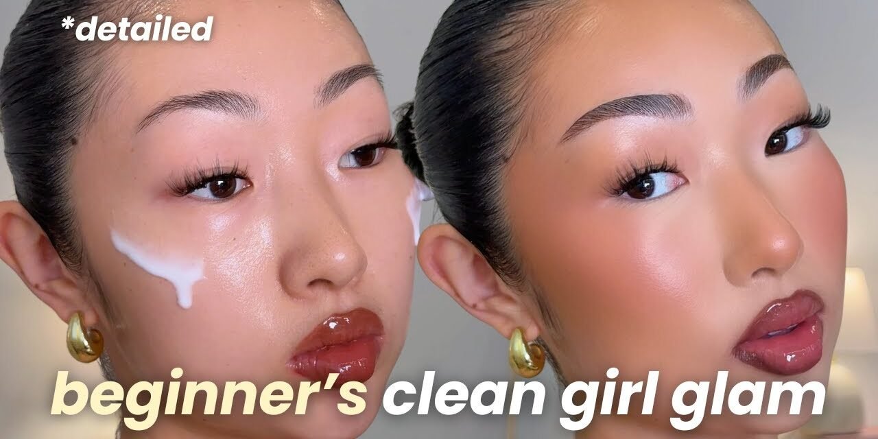how to do clean girl makeup *for BEGINNERS* | MAKEUP 101
