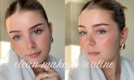 my updated clean girl makeup routine