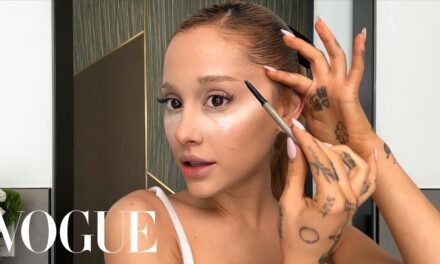 Ariana Grande's Skin Care Routine & Guide to a ‘60s Cat Eye | Beauty Secrets | Vogue