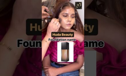 Best foundation for Bridal | 3 shades of Huda Beauty Foundation for vanity#risenshinewithrituchawla