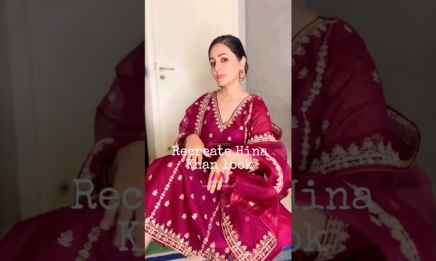 Get Hina Khan Outfit Dupe From Myntra l #hinakhan #bollywood #celebrity