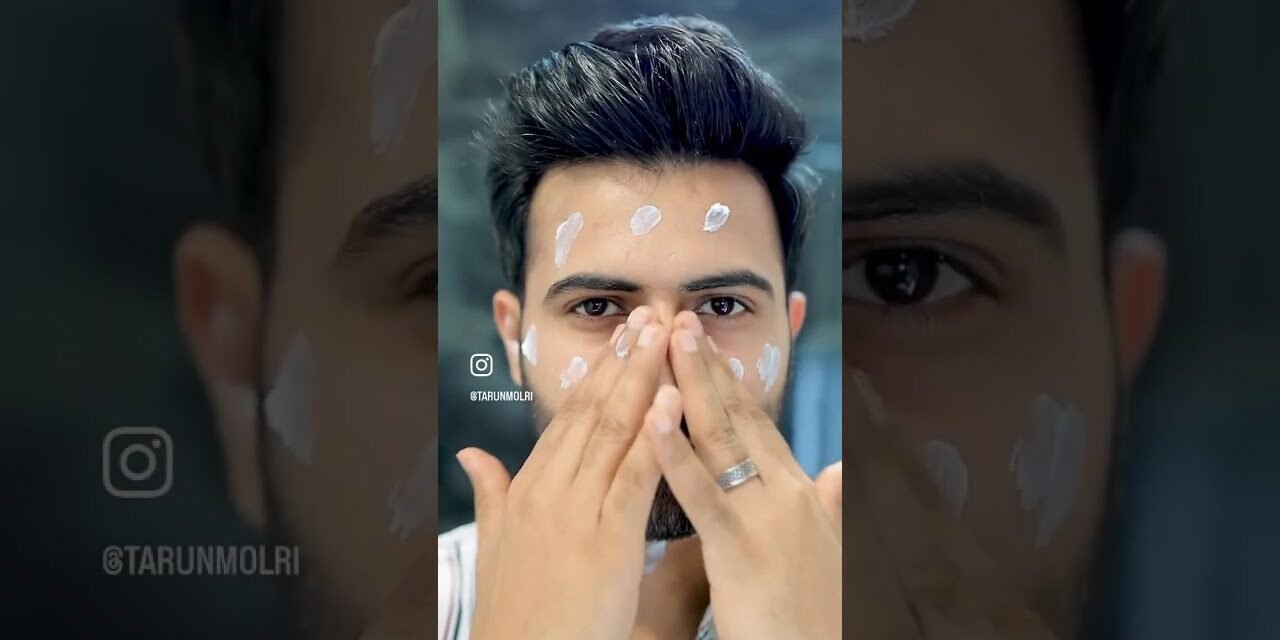 How to Apply a Sunscreen #sunscreen #howtoapplysunscreen