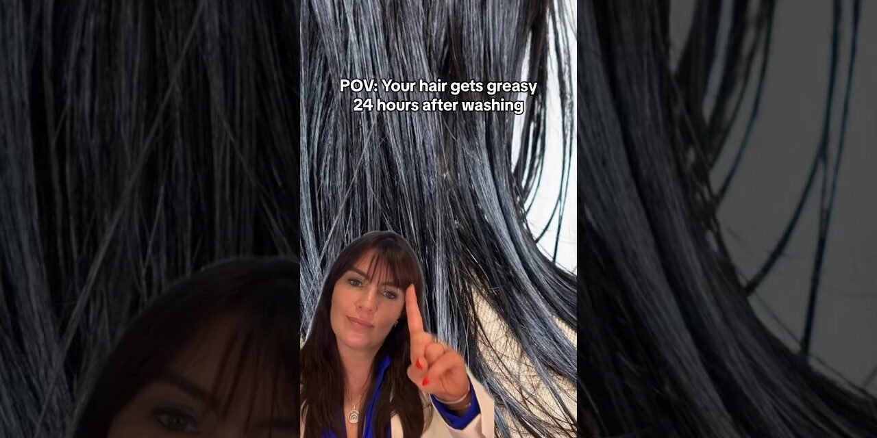 How to prevent greasy hair #greasyhair #haircare #dermatologist #oilyskin