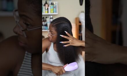 Protective Style Takedown  #naturalhaircare #healthyhairgrowth #protectivestyles #type4hair #curls