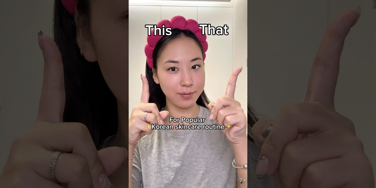 This or That: Viral Korean Skincare Picks!