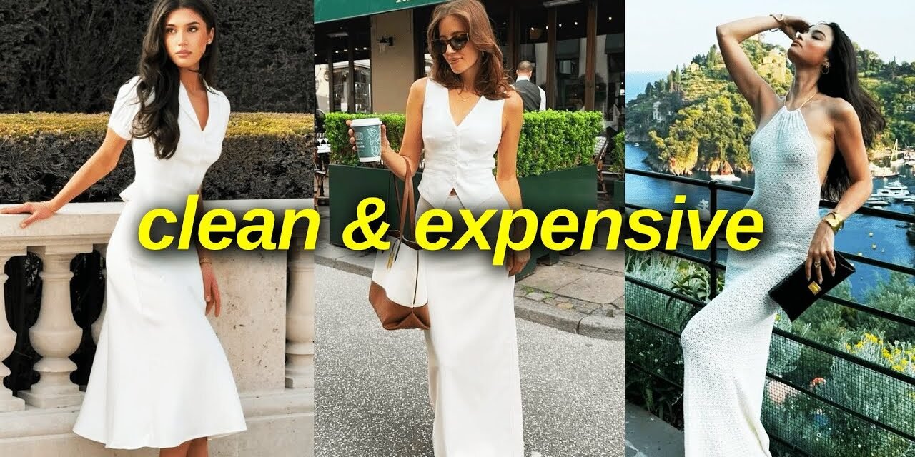 how to look expensive and clean on a BUDGET