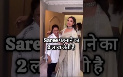 Bollywood's Saree Draping Artist Dolly Jain #shorts #dollyjain