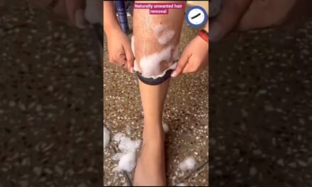 Clean Unwanted Hair At Home Easily | Easy Hair Removal Pack #trending #shortsyoutube #video #shorts