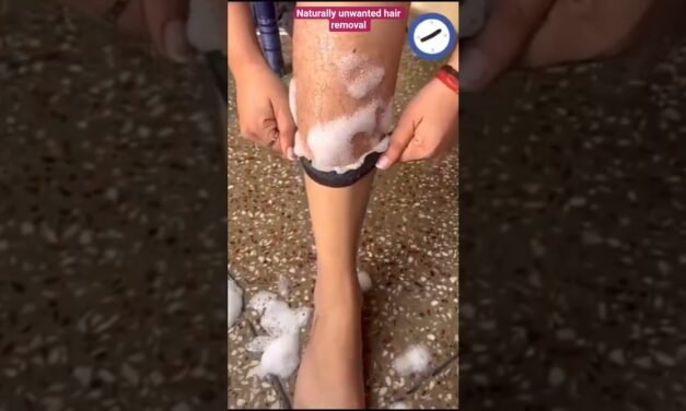 Clean Unwanted Hair At Home Easily | Easy Hair Removal Pack #trending #shortsyoutube #video #shorts