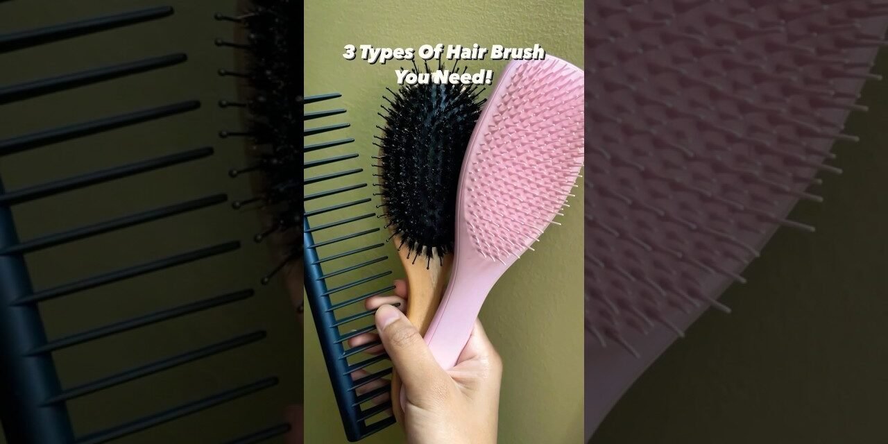 Good #haircare is having good quality #hairbrush ! These are what you need! #hairgrowth #tips