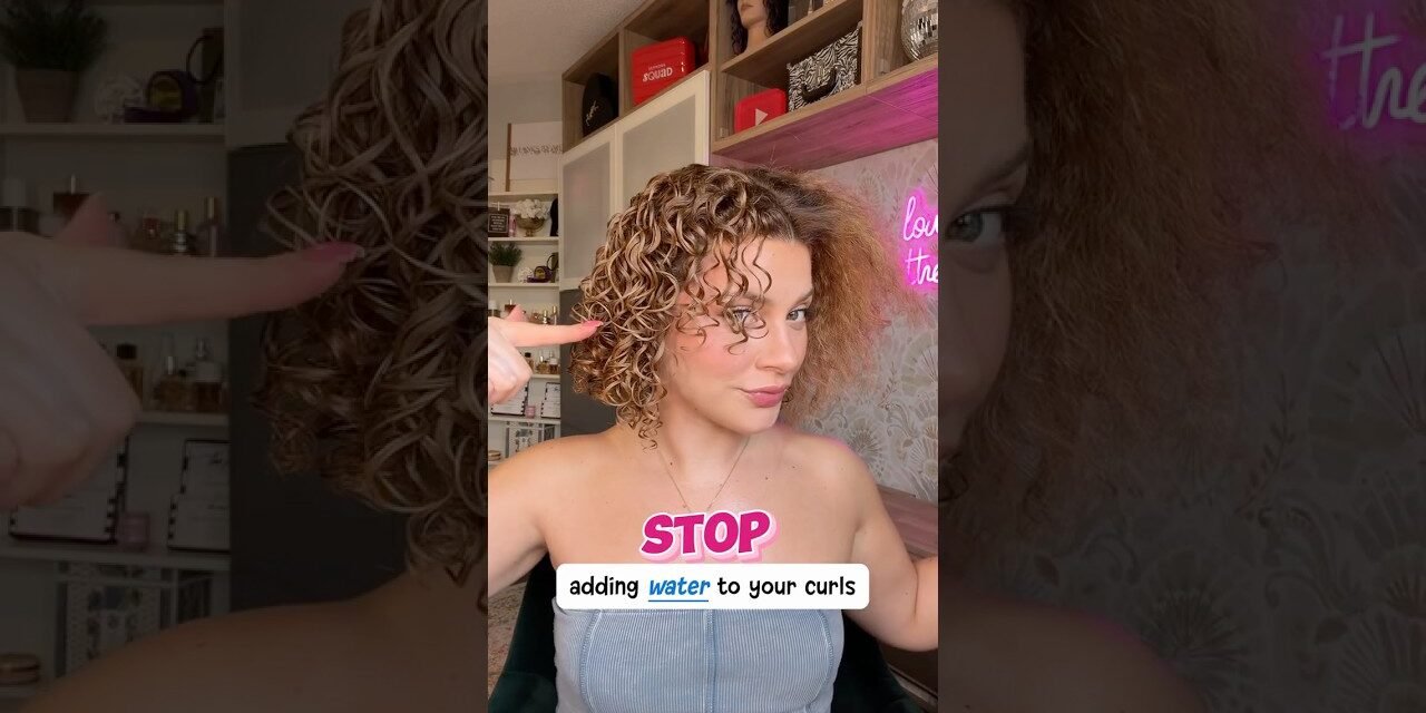 How to Style Curls Without Water (Dry Styling) #curlyhair #curlconfidence #wavyhair
