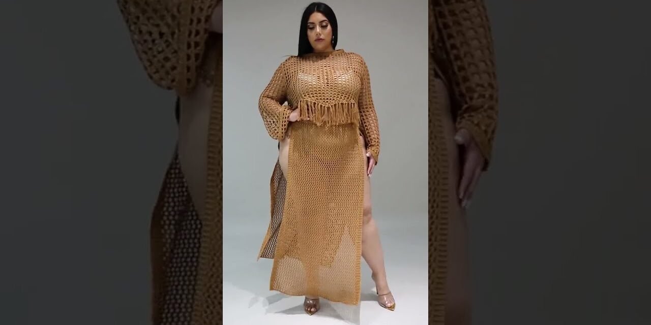Plus Size Fashion – Maui Beaches Skirt Set #plussizefashion #shorts