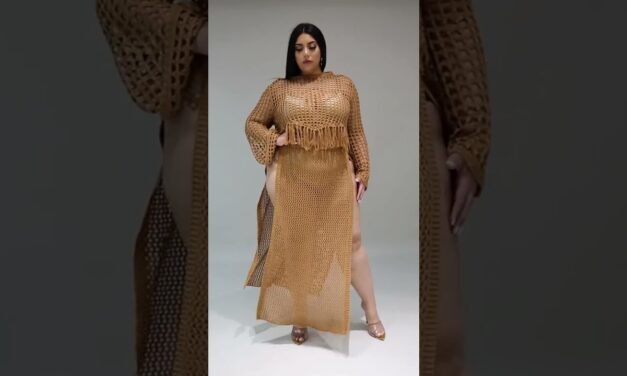 Plus Size Fashion – Maui Beaches Skirt Set #plussizefashion #shorts