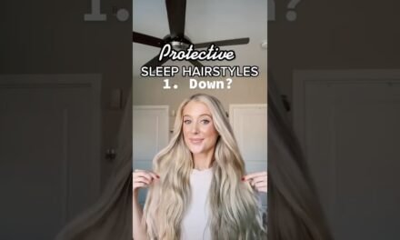 The Best Protective Hairstyles for Sleep! #haircare #shorts
